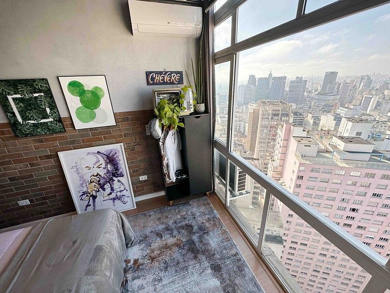 Vista fantástica no 28º do Copan - Com Ar