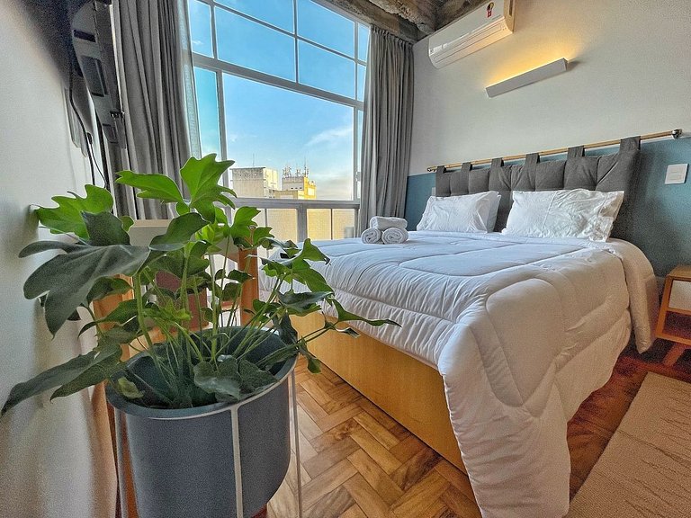 Apê no Copan com AR e lava/seca