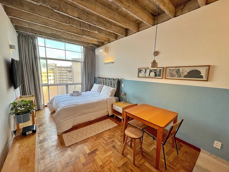 Apê no Copan com AR e lava/seca