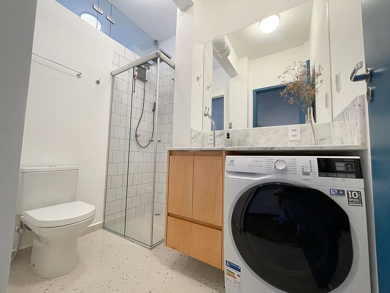 Apê no Copan com AR e lava/seca