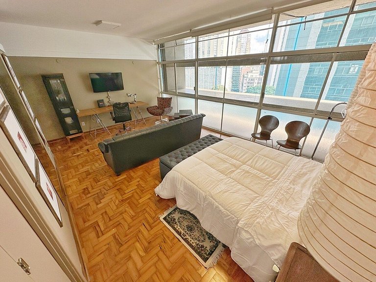 Studio confortável no Copan