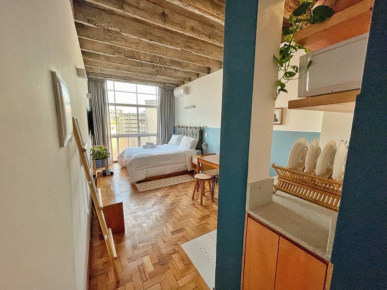 Apê no Copan com AR e lava/seca