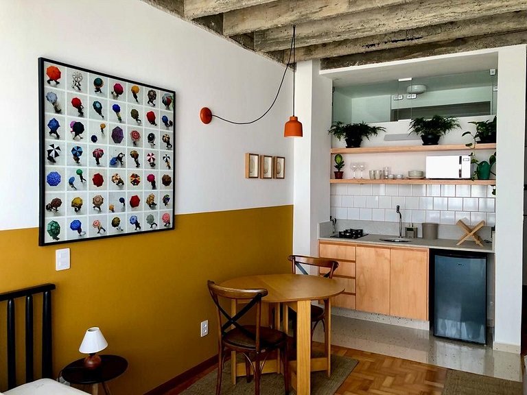 Vista ampla no 27º andar @Copan