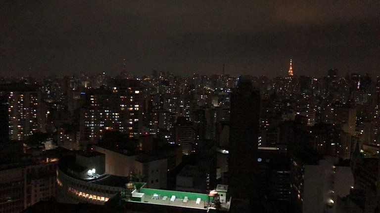 Vista ampla no 27º andar @Copan