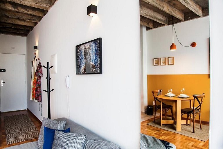 Vista ampla no 27º andar @Copan