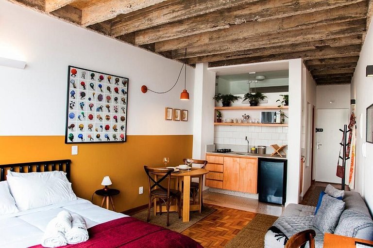 Vista ampla no 27º andar @Copan