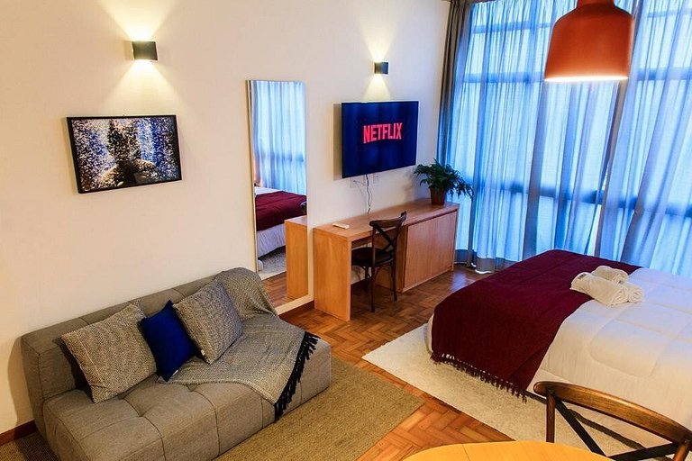 Vista ampla no 27º andar @Copan