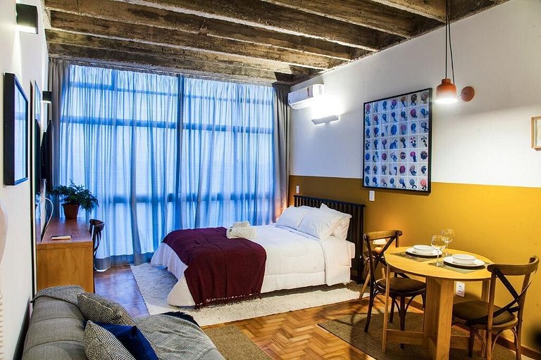 Vista ampla no 27º andar @Copan