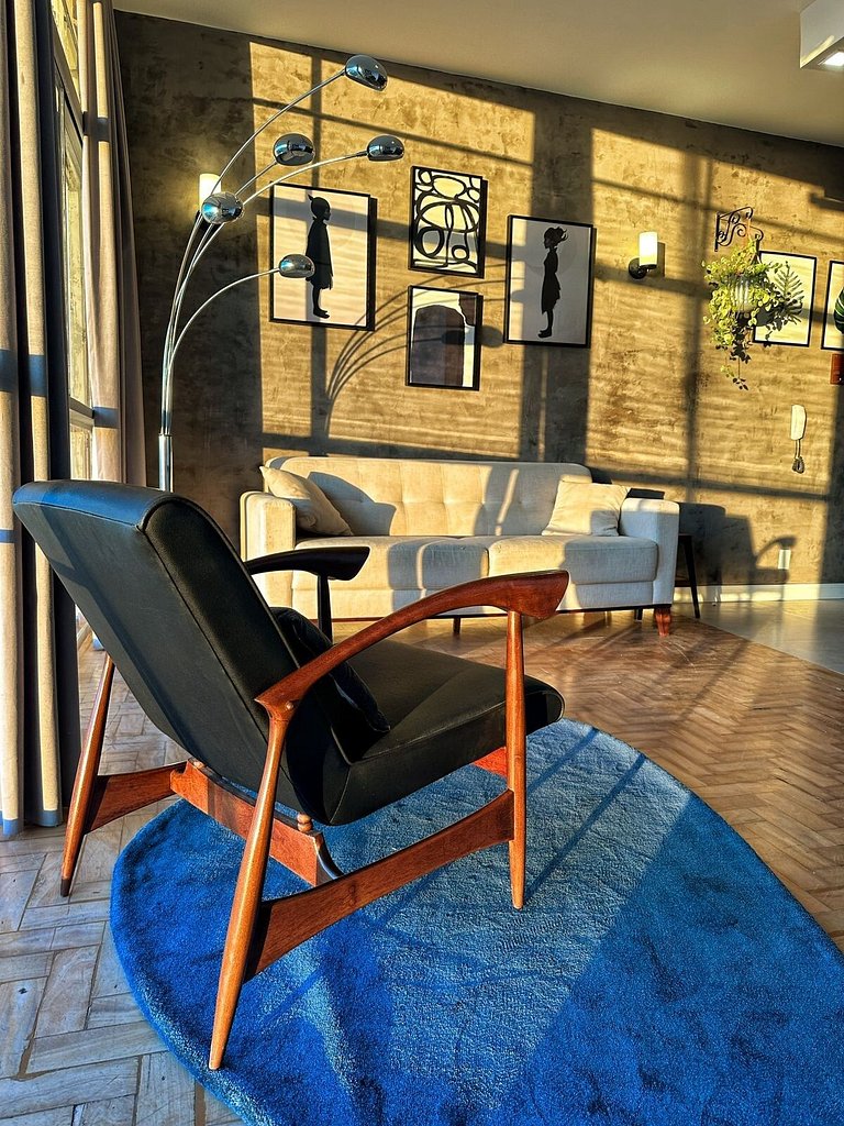 Cinema com vista de cartão postal no Copan - c/ar