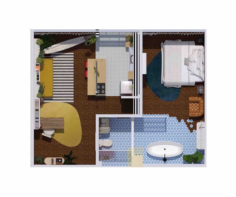 Camaleão por @yanainainteriores