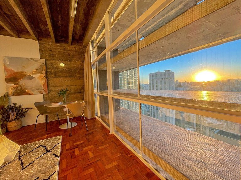 Pôr do sol dos sonhos no Copan - por @Zairagon