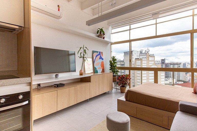 Studio design com vista no Copan