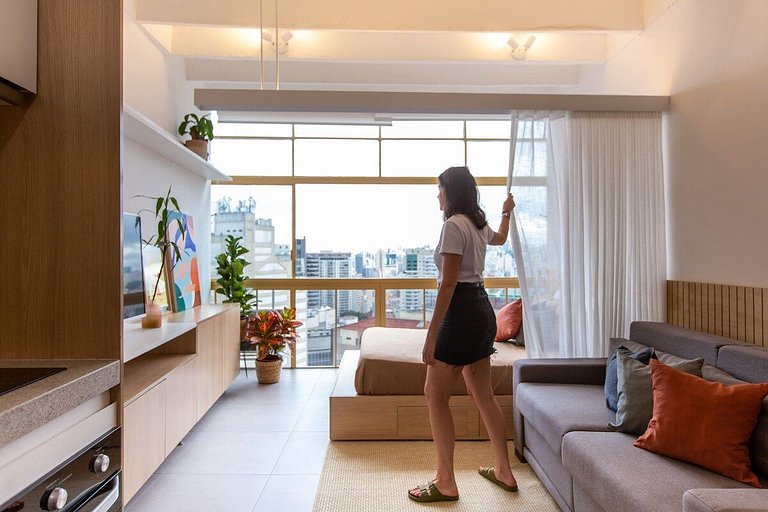 Studio design com vista no Copan