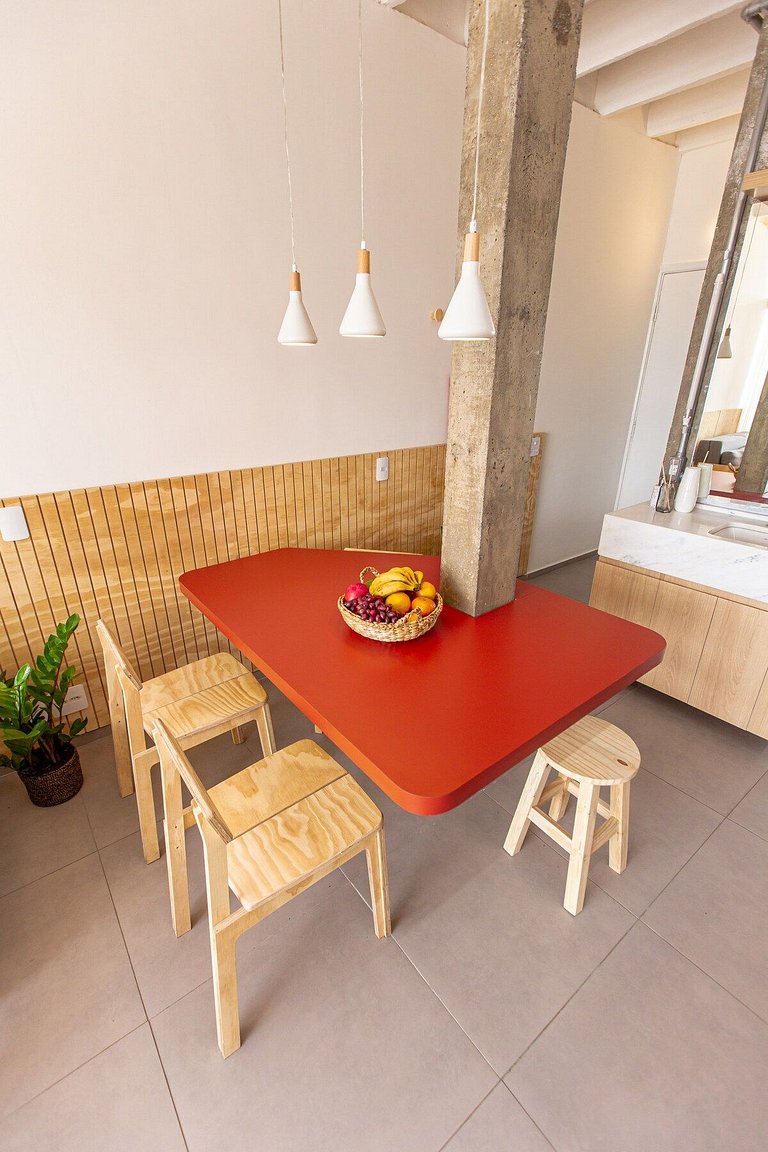 Studio design com vista no Copan