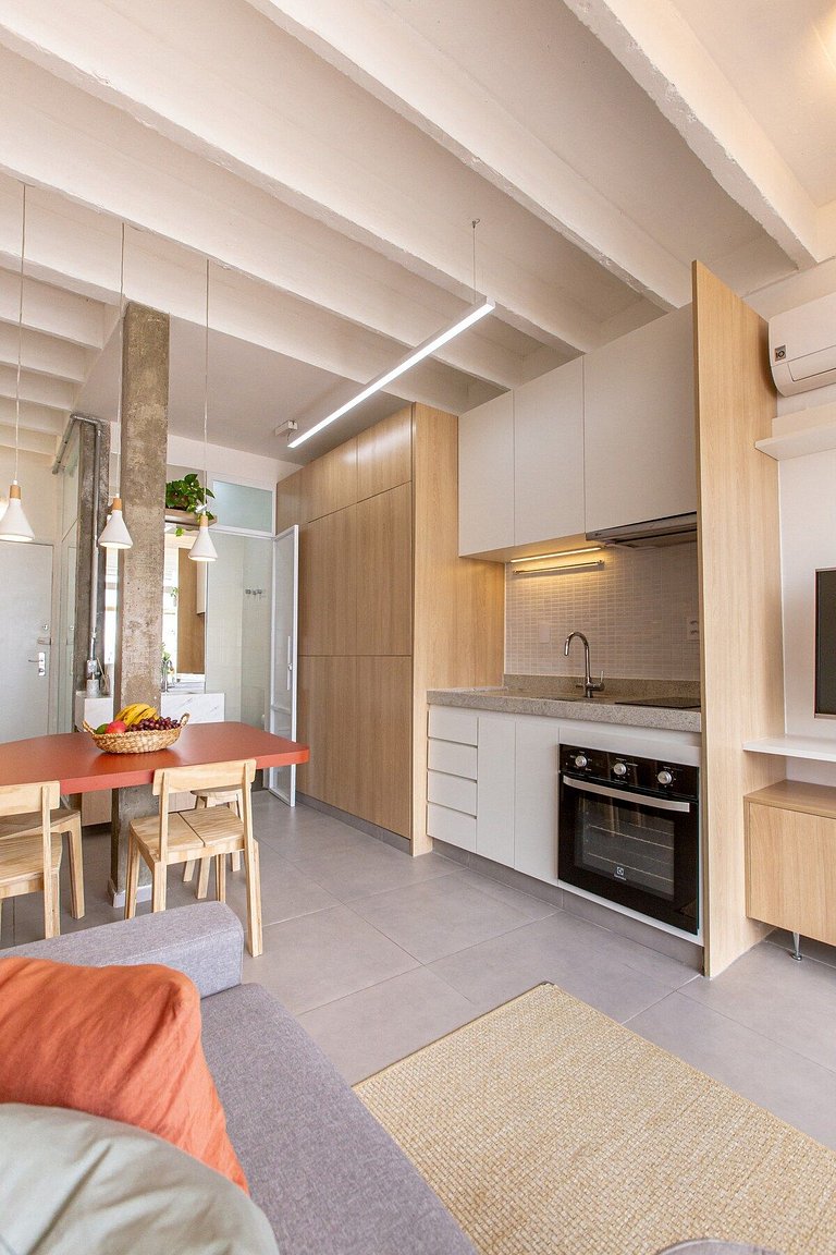 Studio design com vista no Copan