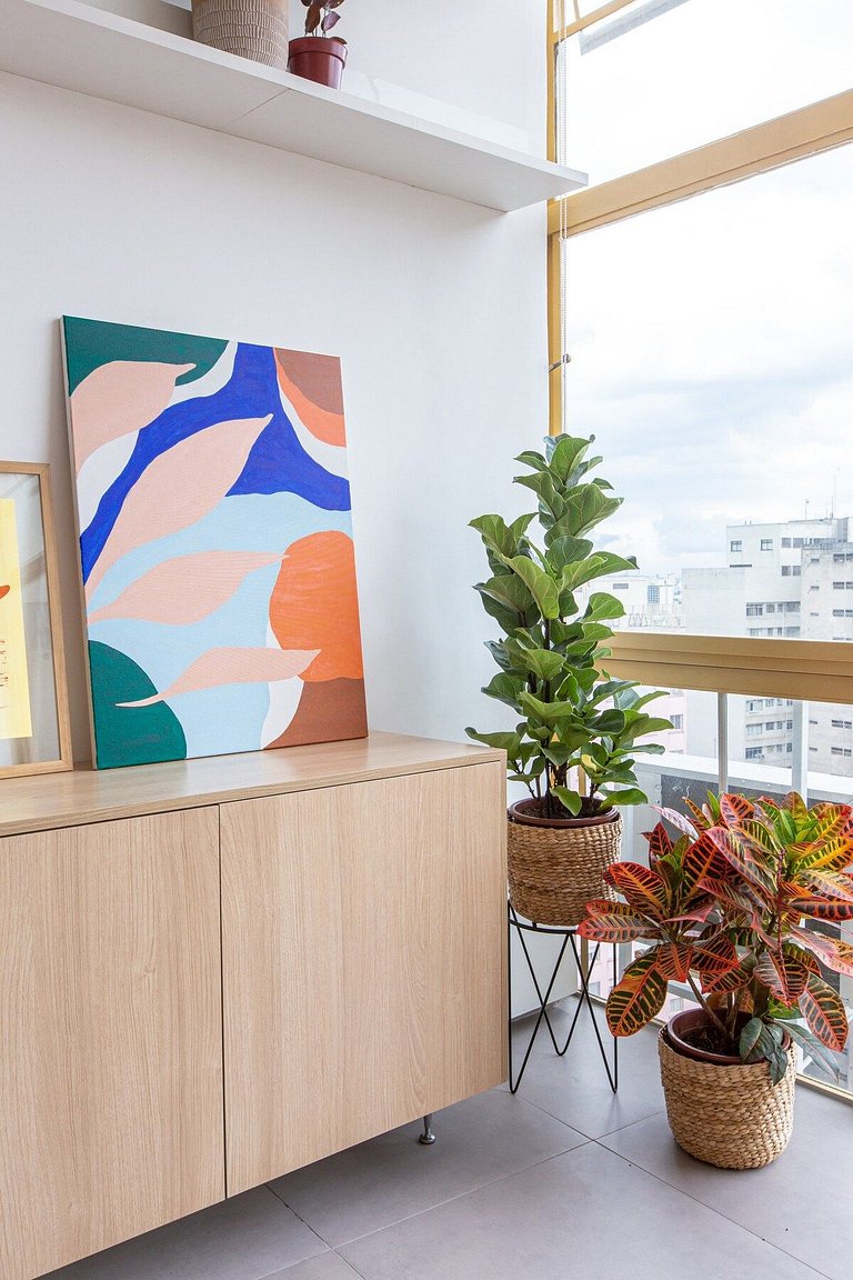 Studio design com vista no Copan