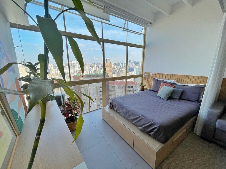 Studio design com vista no Copan