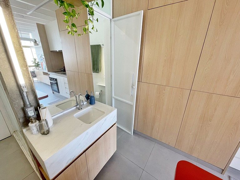 Studio design com vista no Copan