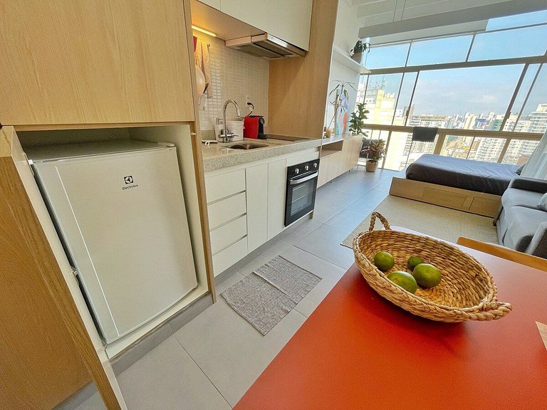 Studio design com vista no Copan