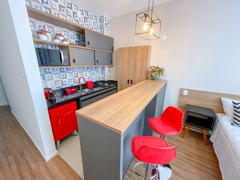 Hospedagem no Copan - Wifi - Cozinha completa (1)