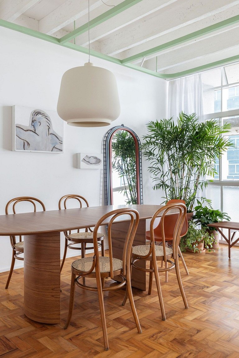 Copan: 100 m2 de conforto, beleza e muita arte