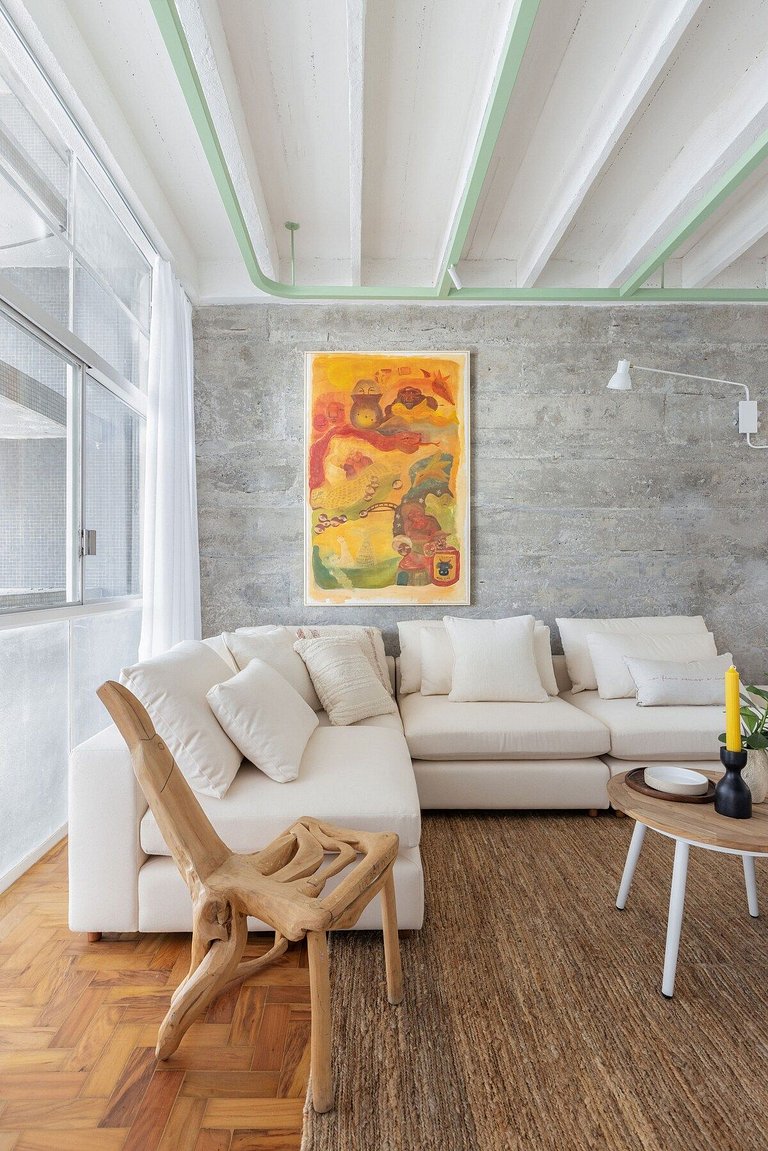 Copan: 100 m2 de conforto, beleza e muita arte