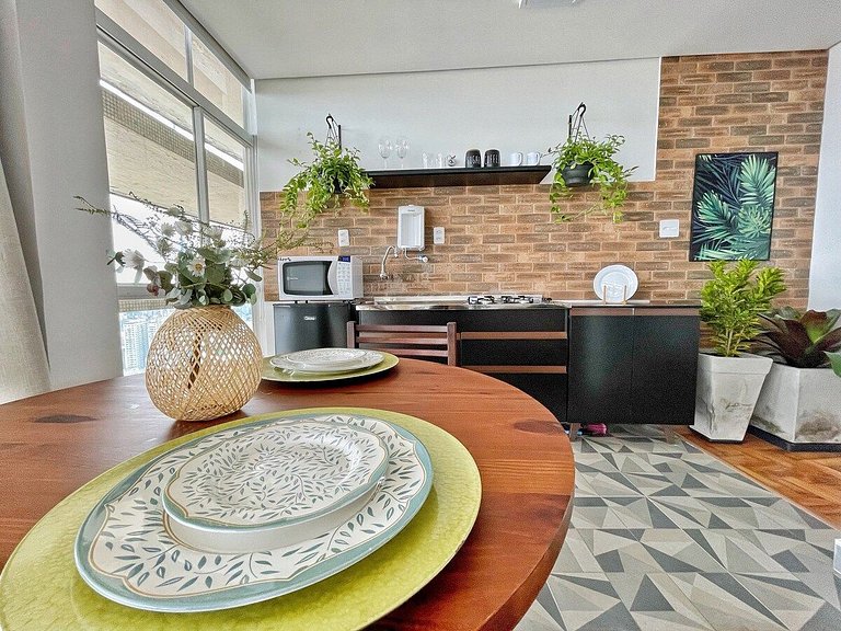 31° Andar: pôr do sol com AC + decor e conforto!