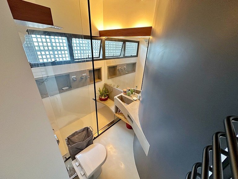 Studio moderno c/ Cobogós @Copan