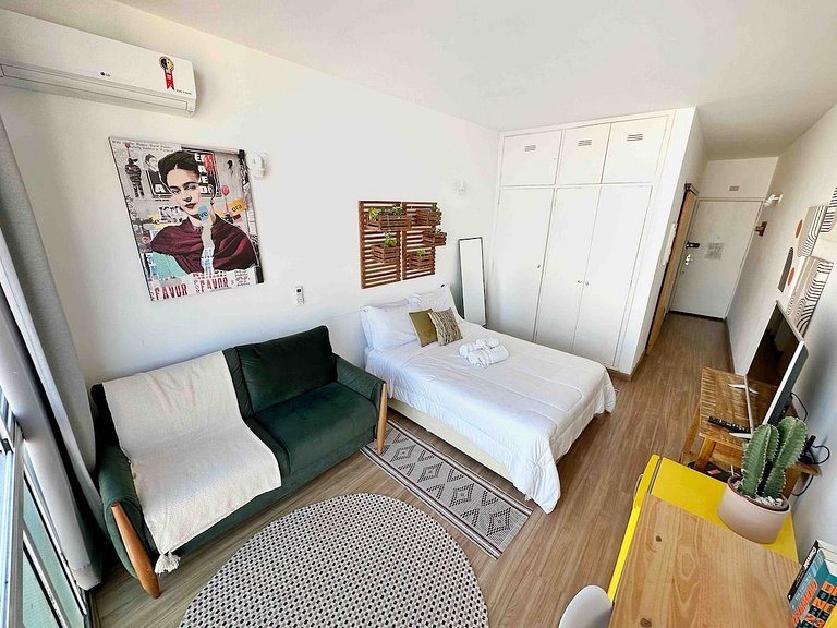 Studio com Vista (23º) @ Copan. Ar condicionado