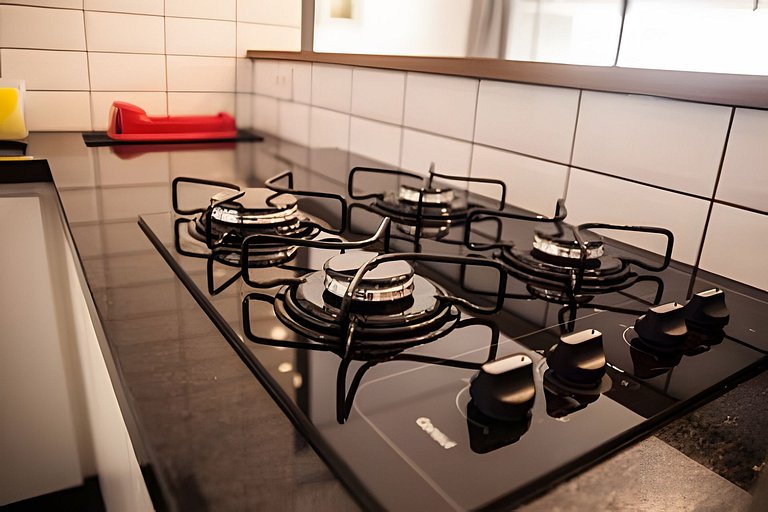 Loft com estilo industrial no Copan - Com ar