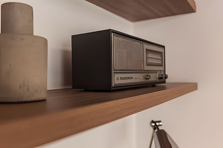 Loft com estilo industrial no Copan - Com ar