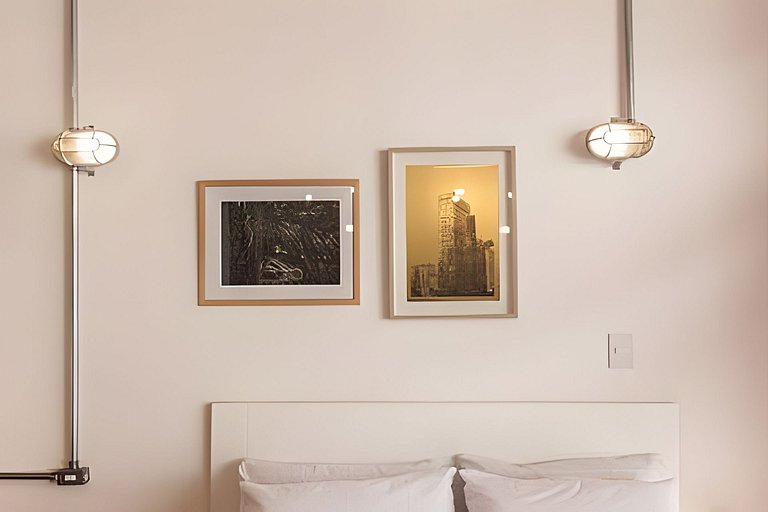 Loft com estilo industrial no Copan - Com ar