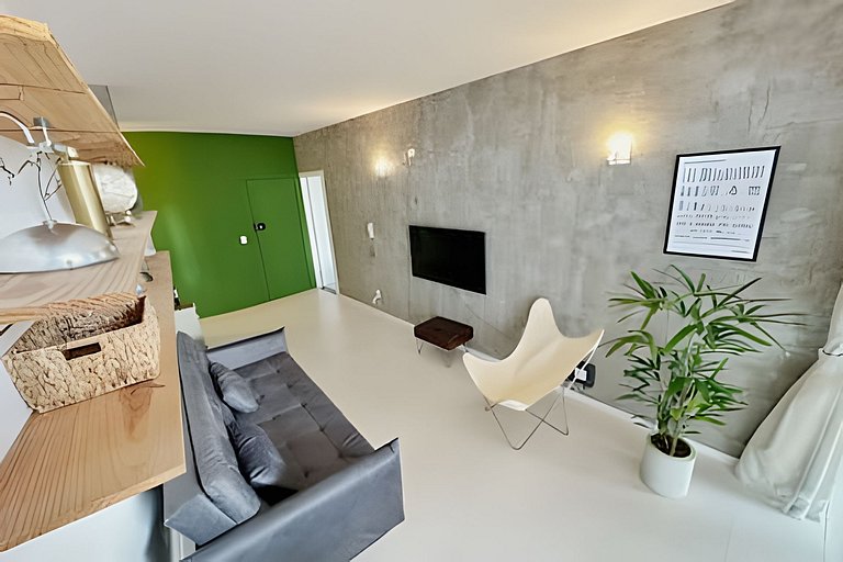 Ap amplo com 3 ambientes @ Copan