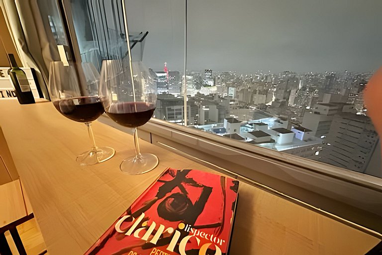 Studio sofisticado no Copan