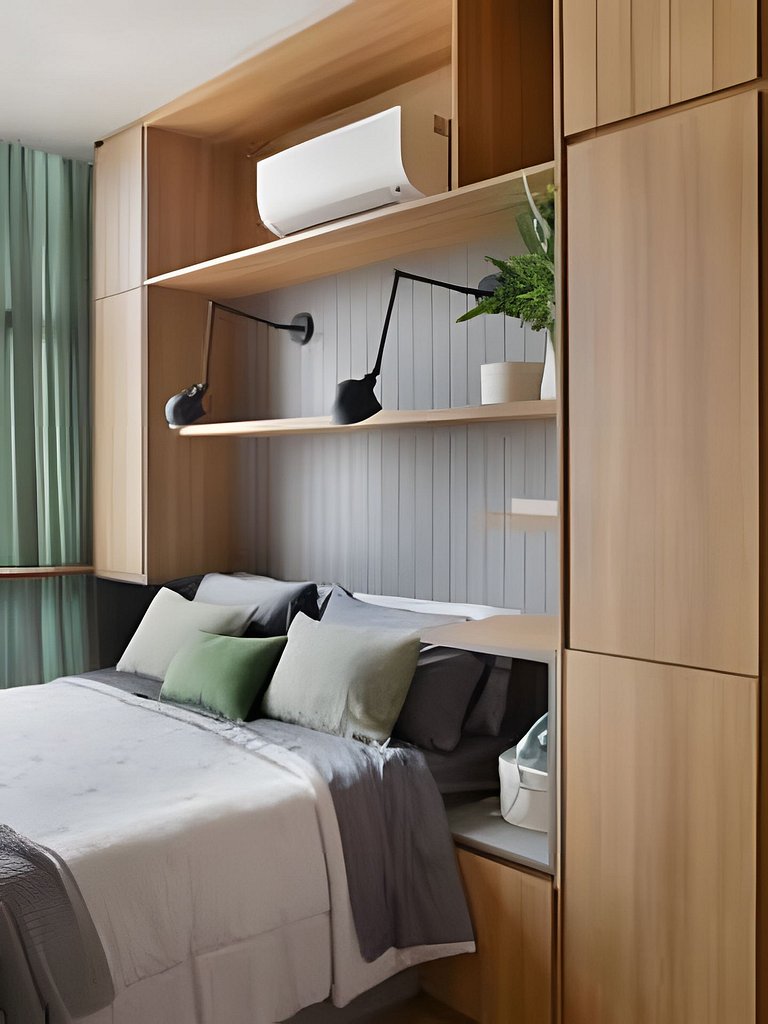 Studio sofisticado no Copan