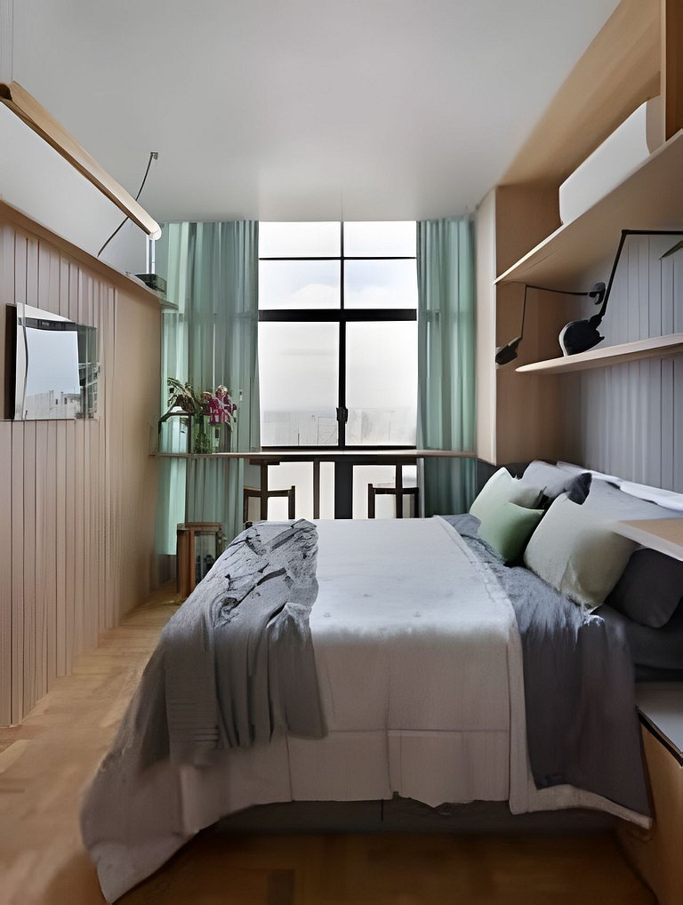 Studio sofisticado no Copan