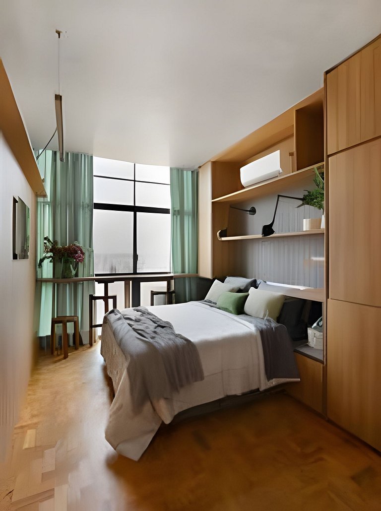 Studio sofisticado no Copan