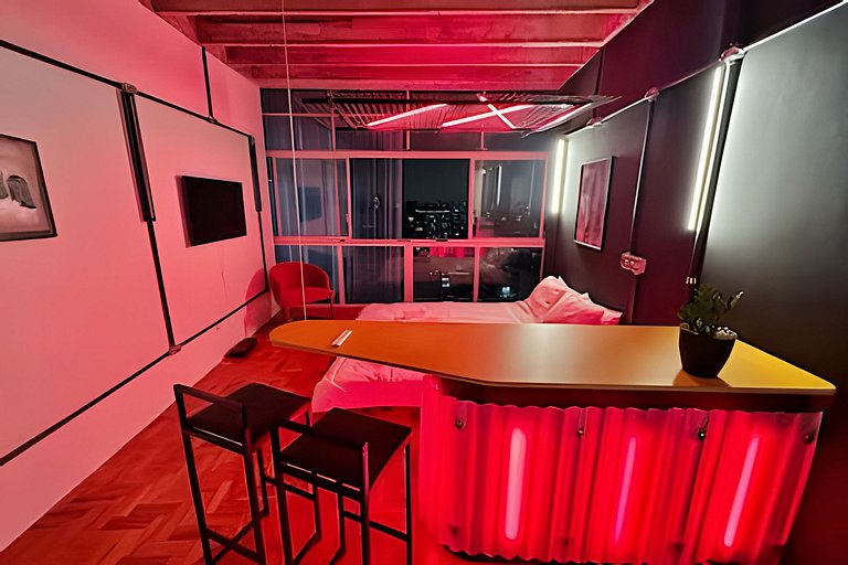 Vermelho neon @ Copan-26º andar