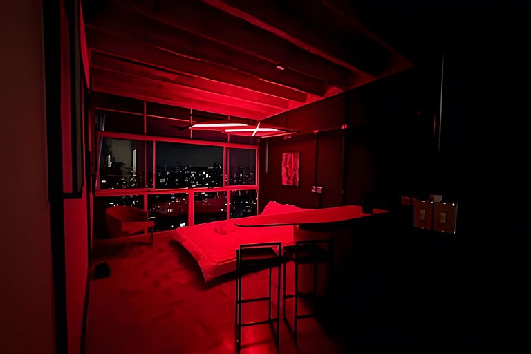 Vermelho neon @ Copan-26º andar