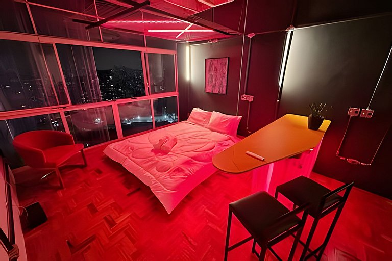 Vermelho neon @ Copan-26º andar