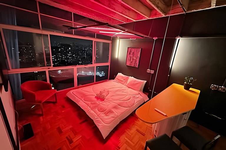 Vermelho neon @ Copan-26º andar