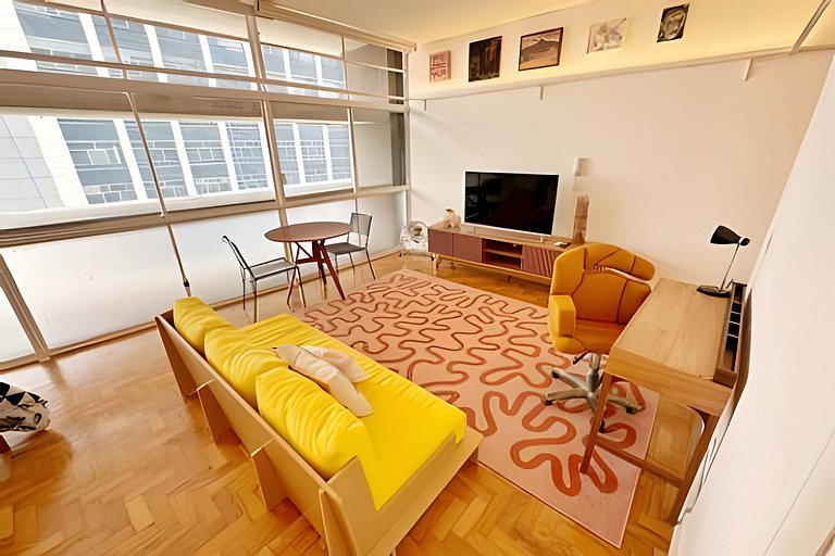 Studio com Arte no Copan