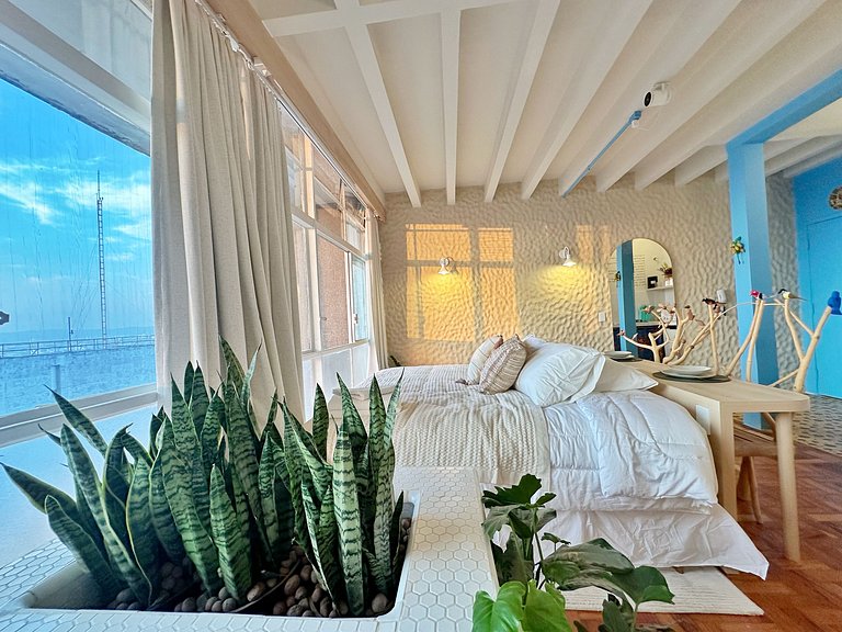 Margens. Por do sol no Copan