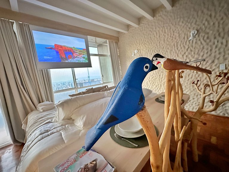 Margens. Por do sol no Copan