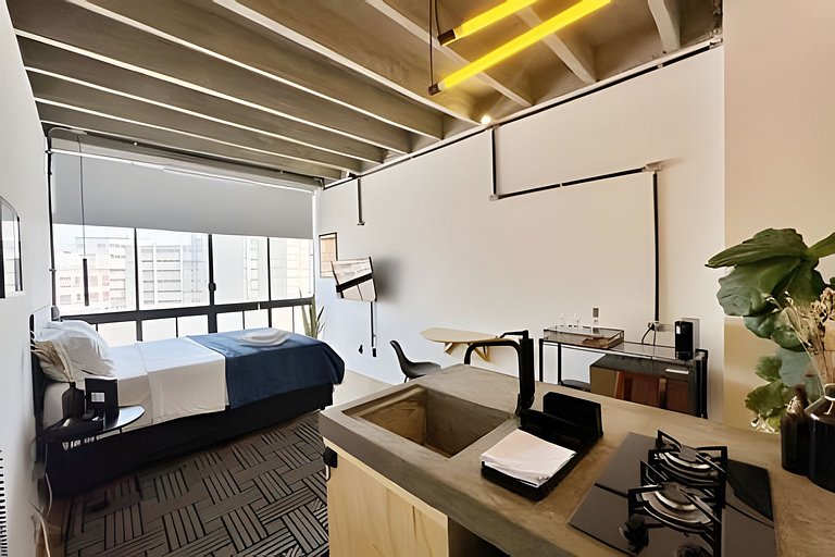 Studio no 20° andar do Copan