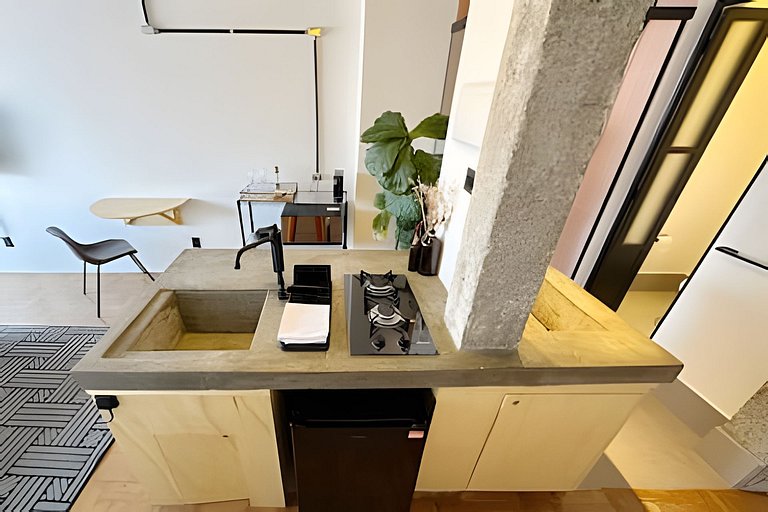 Studio no 20° andar do Copan