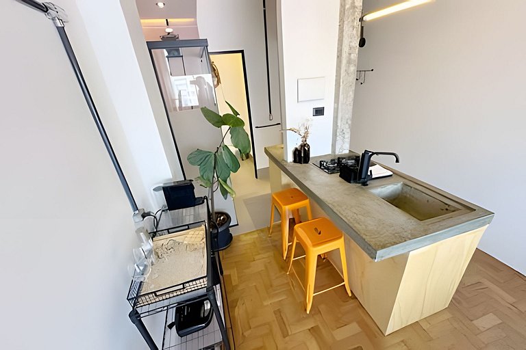 Studio no 20° andar do Copan