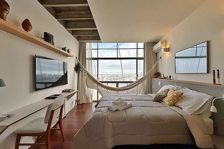 Aconchego no 30° andar do Copan