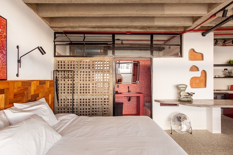 Copan nas alturas. Último andar. Ícone modernista