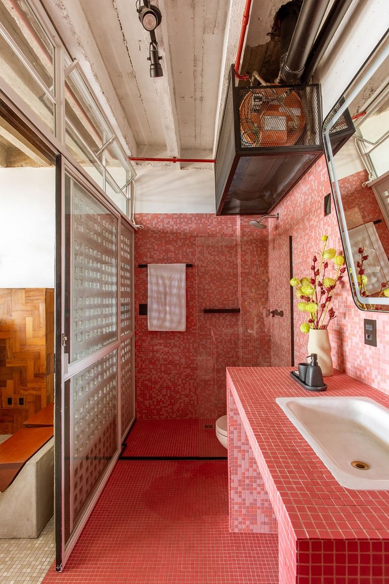 Copan nas alturas. Último andar. Ícone modernista